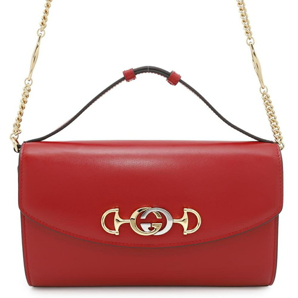 GUCCI Red Shoulder Bag - Picture 1 of 16